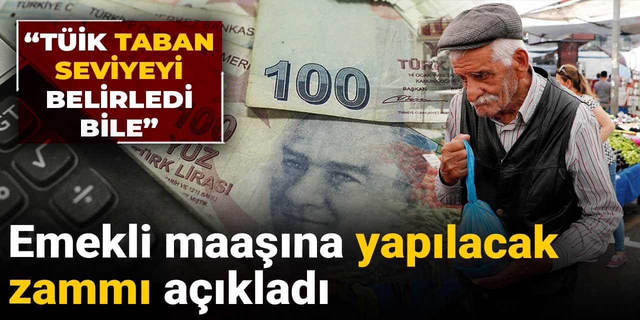 emekli maasina yapilacak zammi acikladi tuik taban seviyeyi belirledi bile VApvOZWE