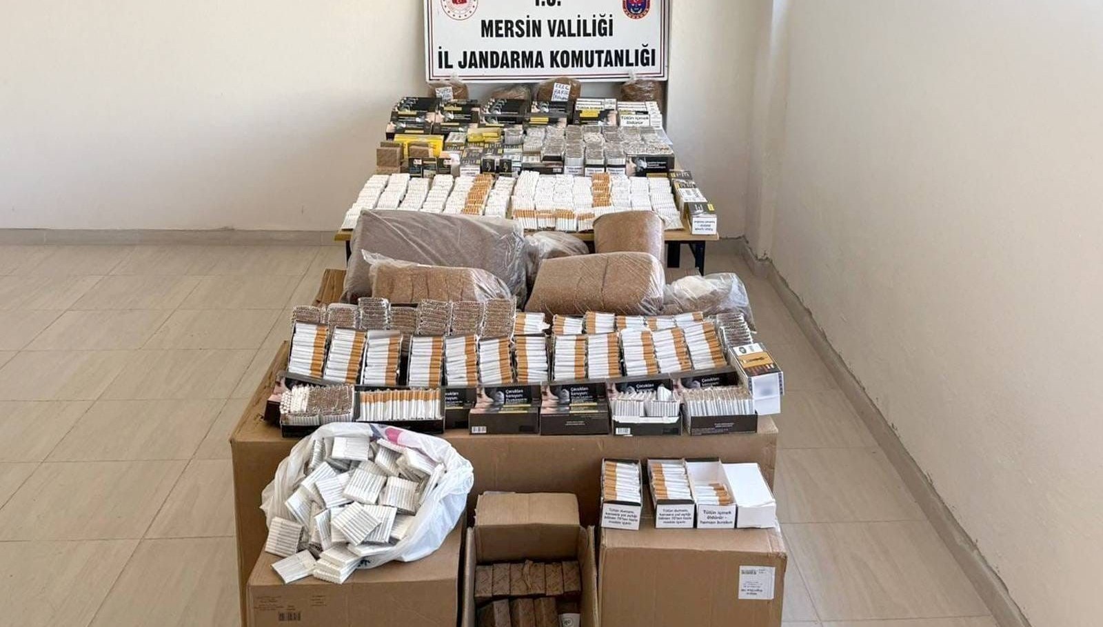 mersinde kacak tutun operasyonu 4 gozalti tHUtQQTb